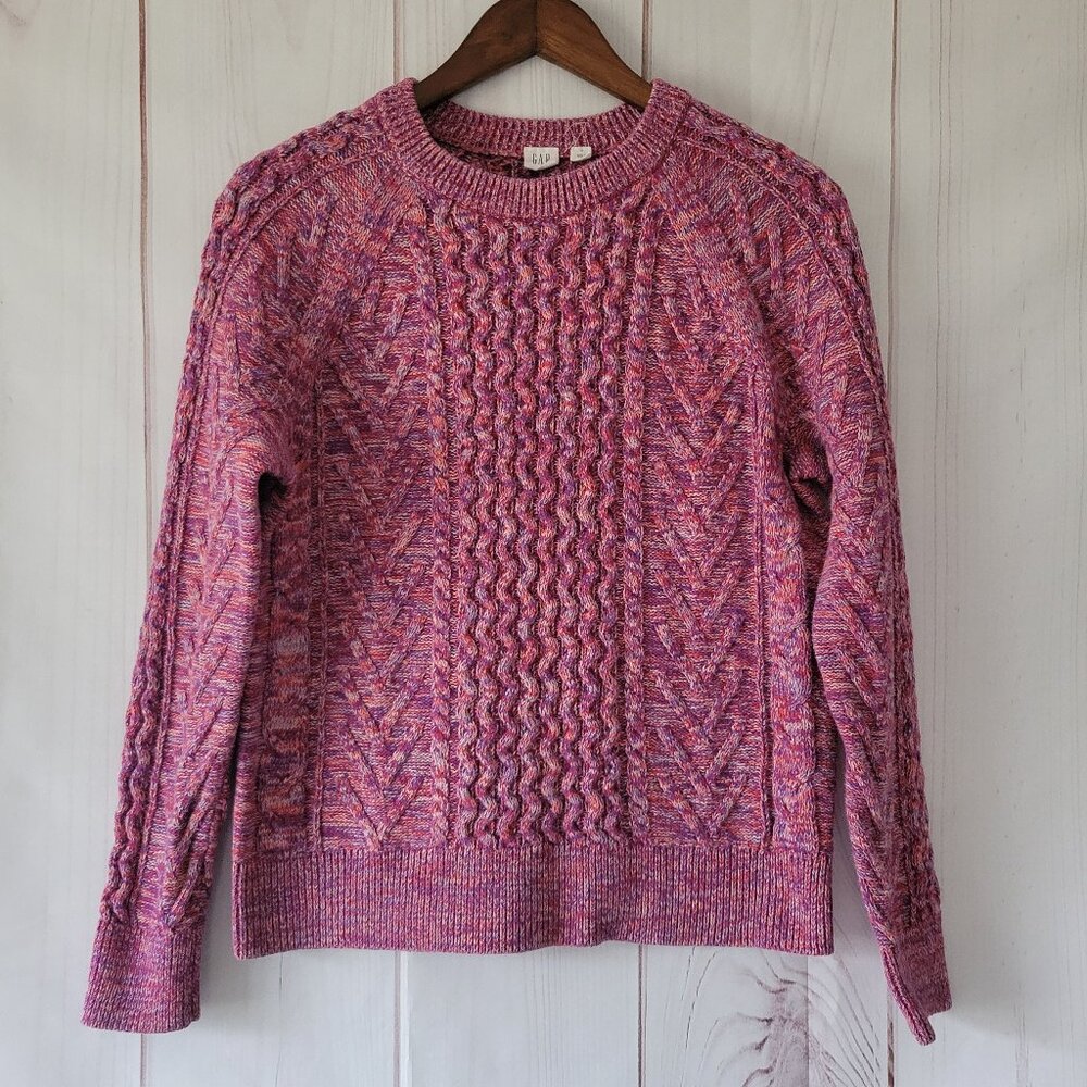 Gap Cable Knit Pullover Chunky Sweater, Women’s M… - image 1